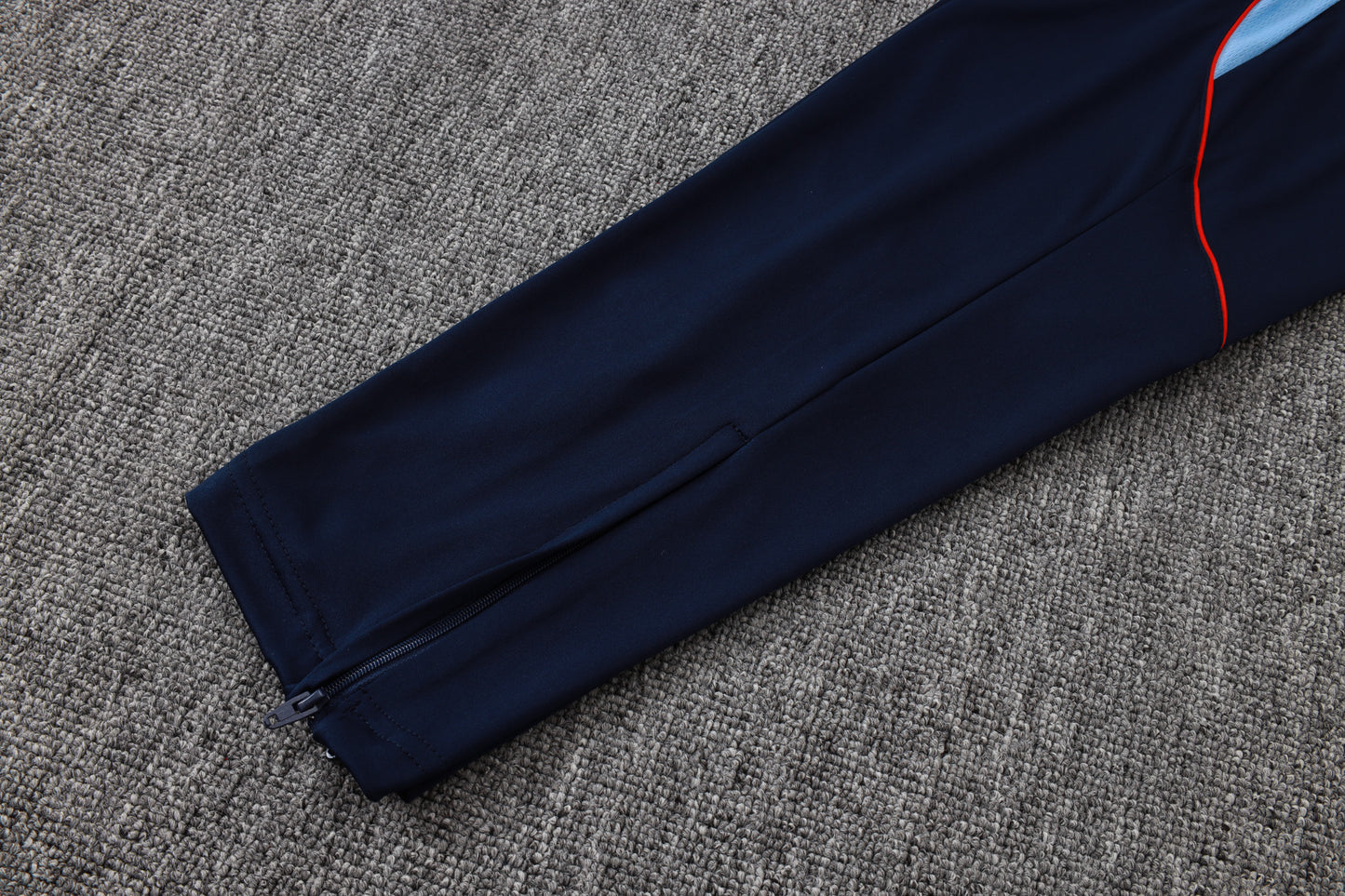England 1/4 Zip Tracksuit Set - Light Blue/Navy