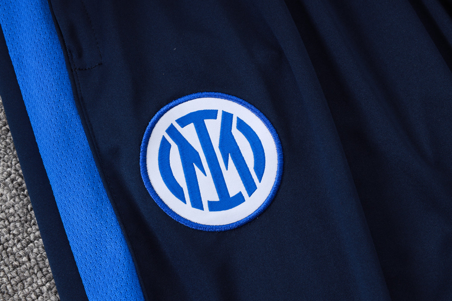 Inter Milan 1/4 Zip Tracksuit Set - Blue/Navy