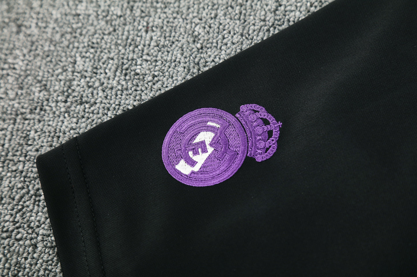 Real Madrid Sleeveless Training Kit - Black/Purple