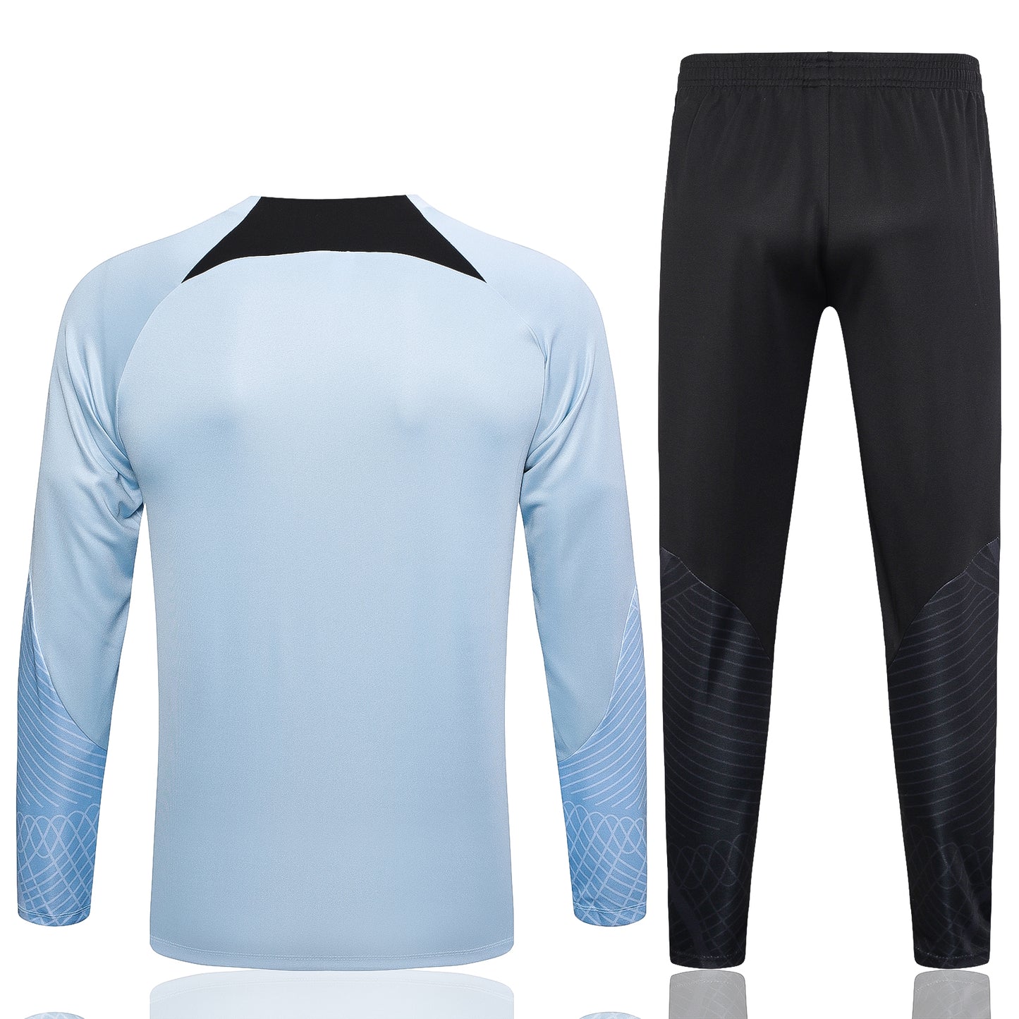 Inter Milan 1/4 Zip Tracksuit Set Ice/Black