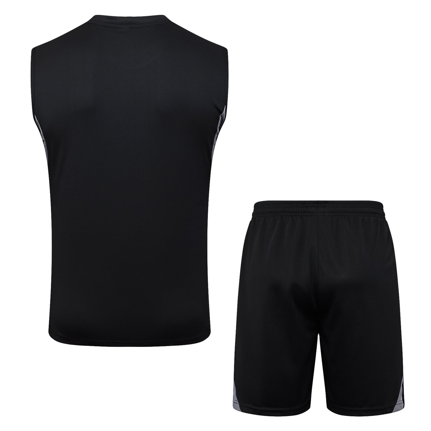 Germany Sleeveless Training Kit - Black/Grey