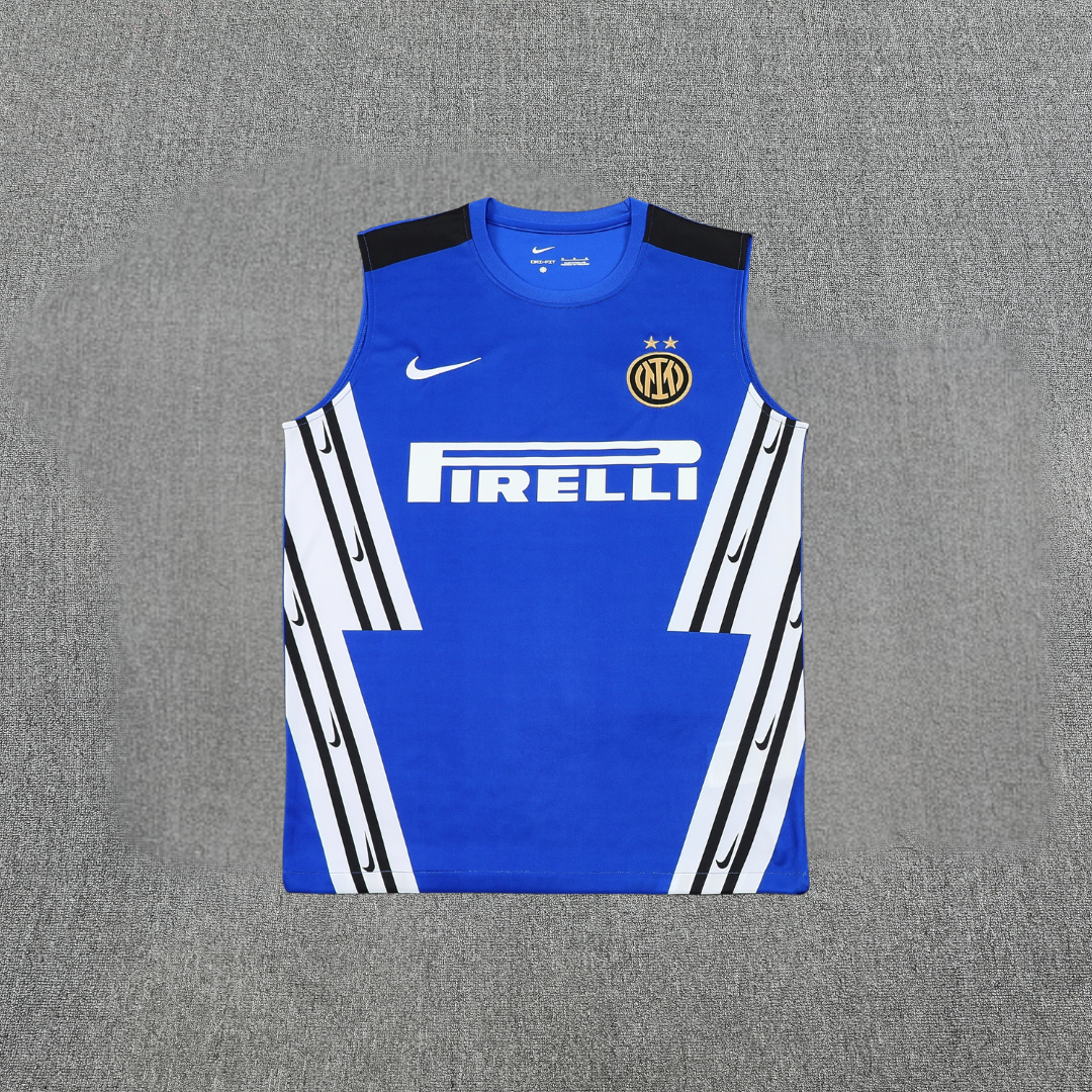 Inter Milan 2025/26 Sleeveless Training - Blue