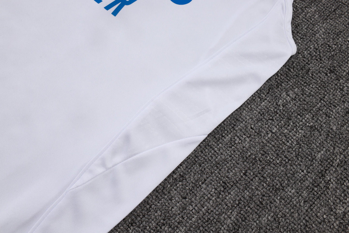 Real Madrid Sleeveless Training Kit - White/Blue