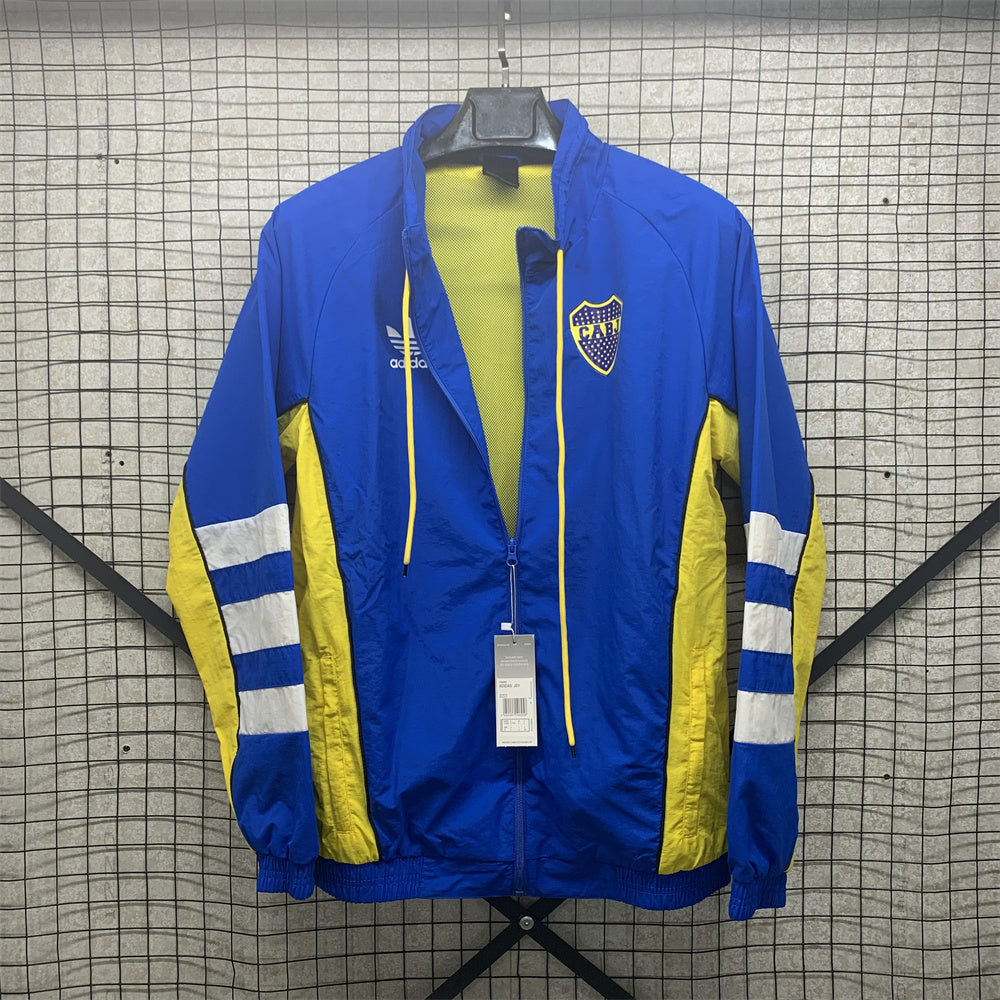 Boca Juniors Retro Windbreaker