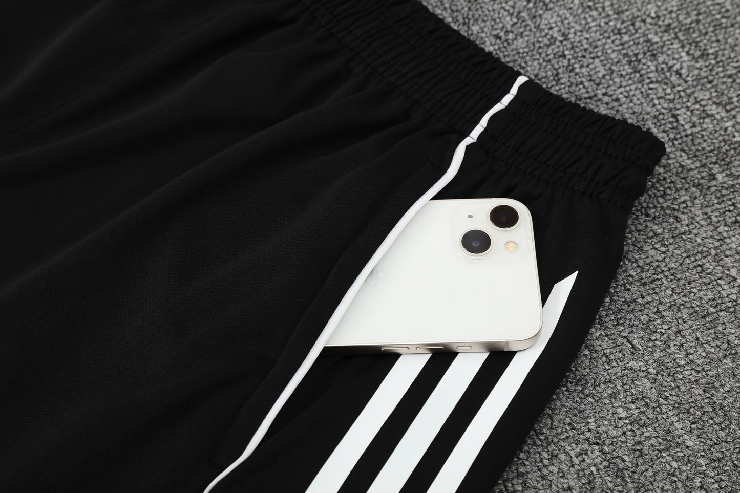 Real Madrid Sleeveless Training Kit - Black/Grey/White