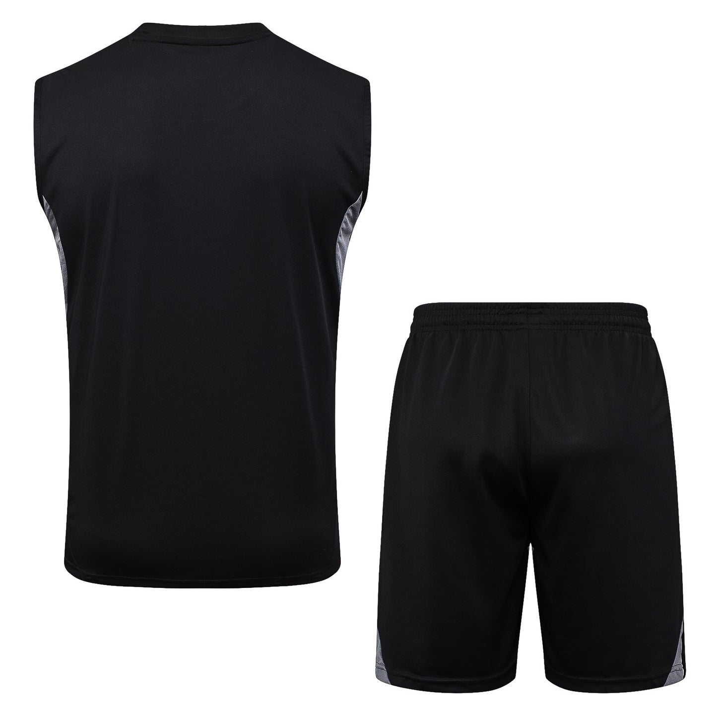 Argentina Sleeveless Training Kit - Black/Grey/White
