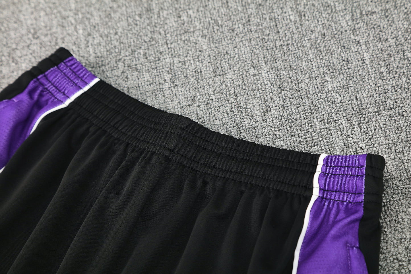 Real Madrid Sleeveless Training Kit - Black/Purple