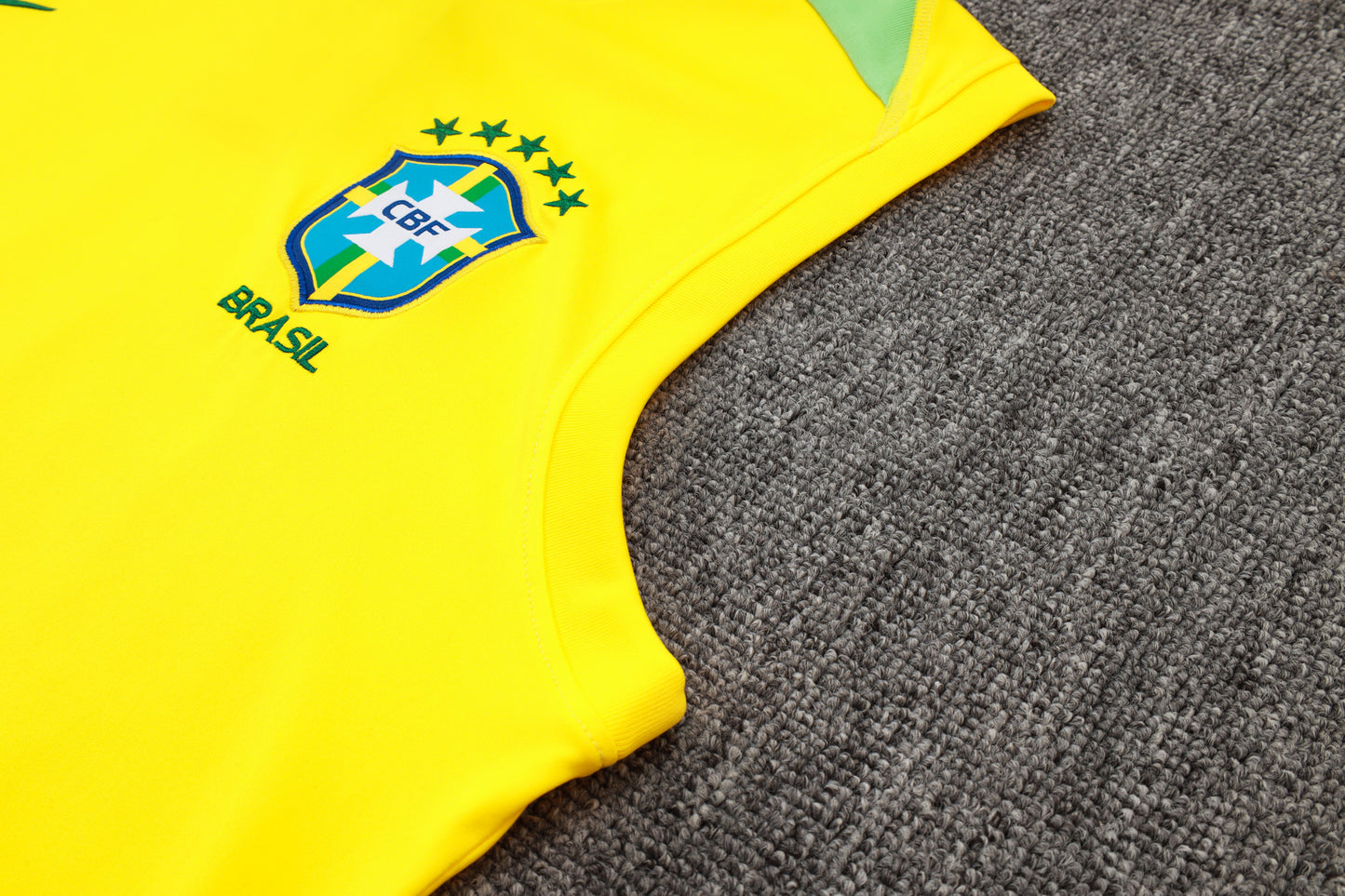 Brazil Sleeveless Training Kit - Home