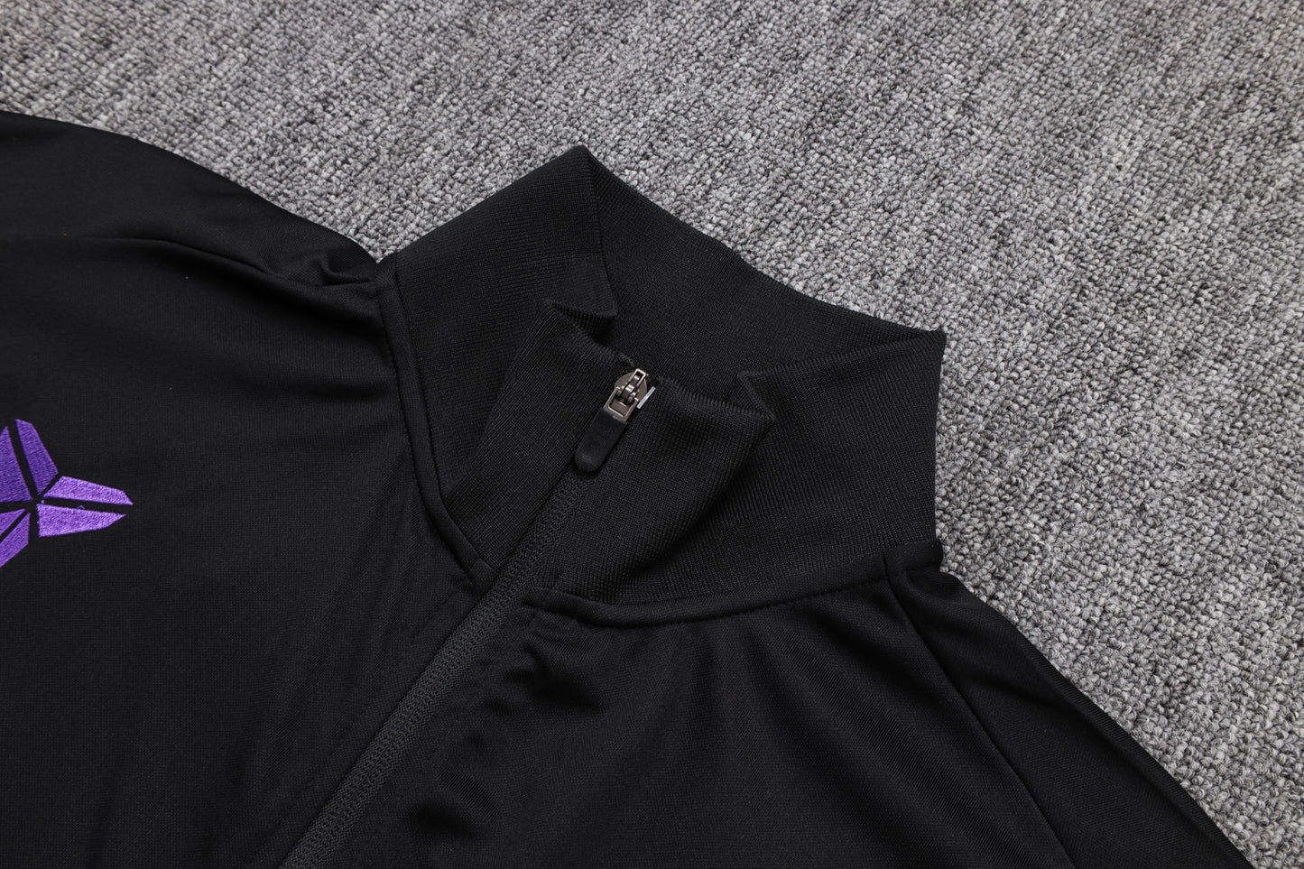 Barcelona x Kobe Full Zip Tracksuit Set Black/Purple