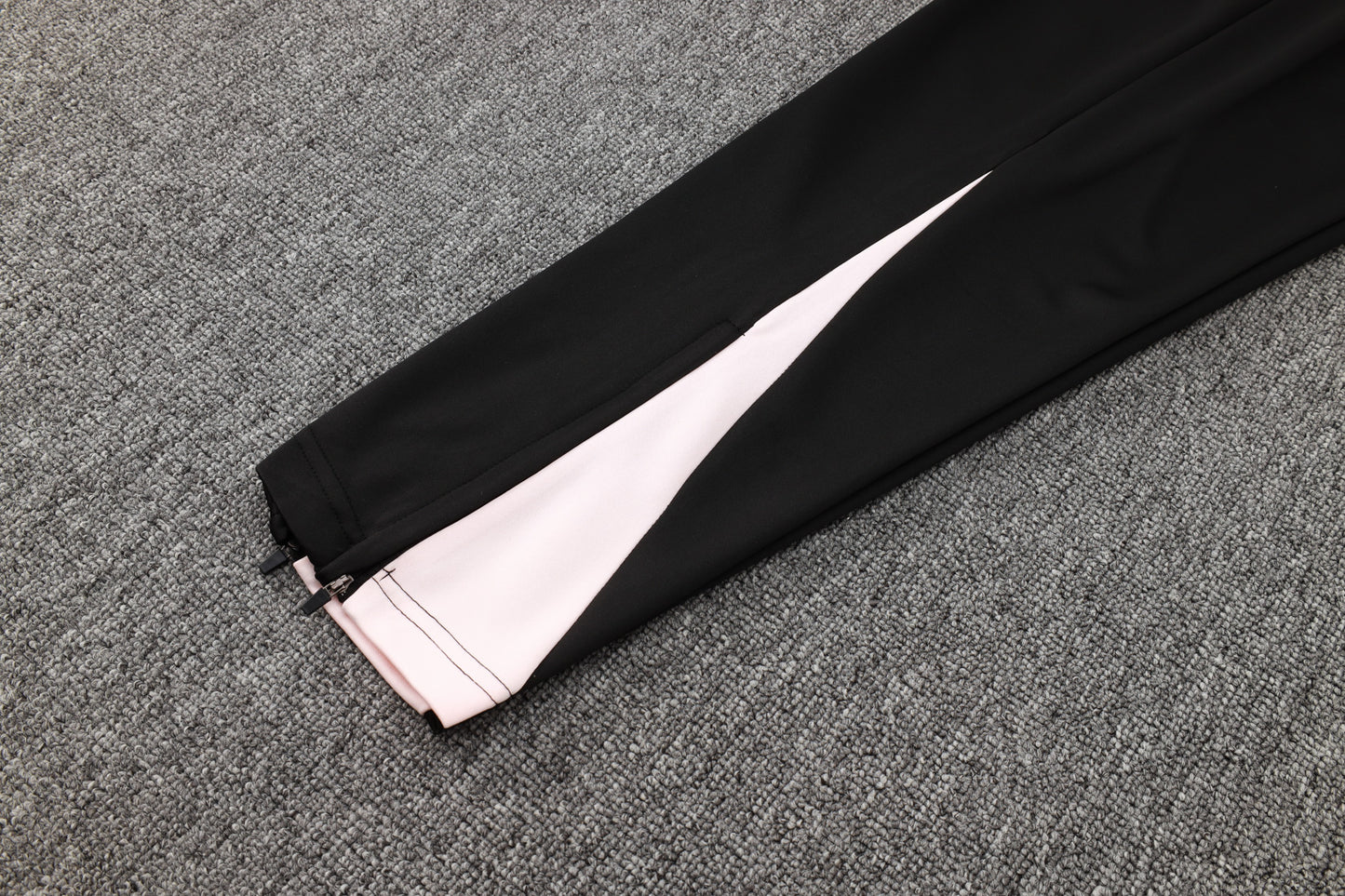 PSG 1/4 Zip Tracksuit Set Beige/Baby-Pink/Black