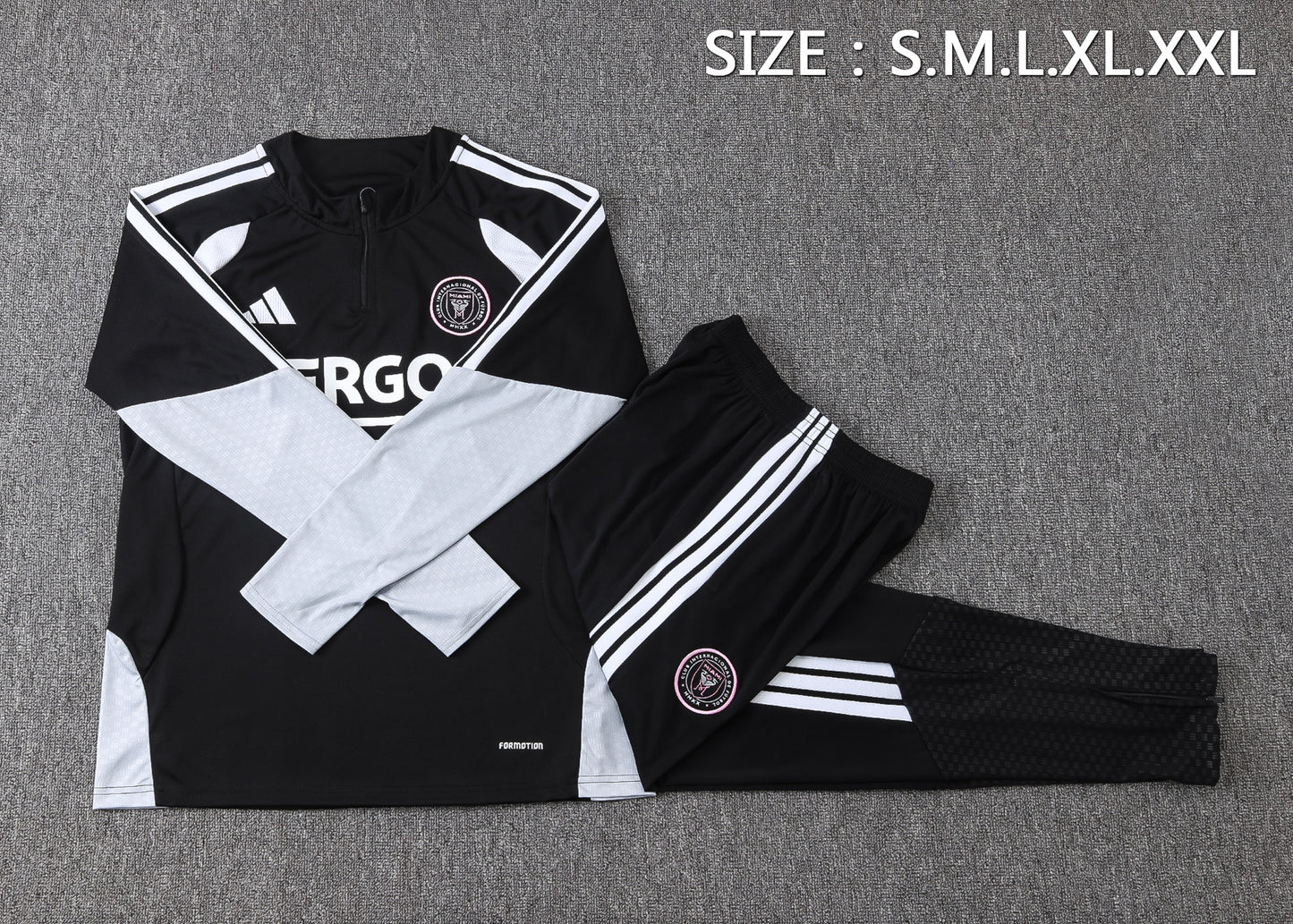 Inter Miami 1/4 Zip Tracksuit Set - Away