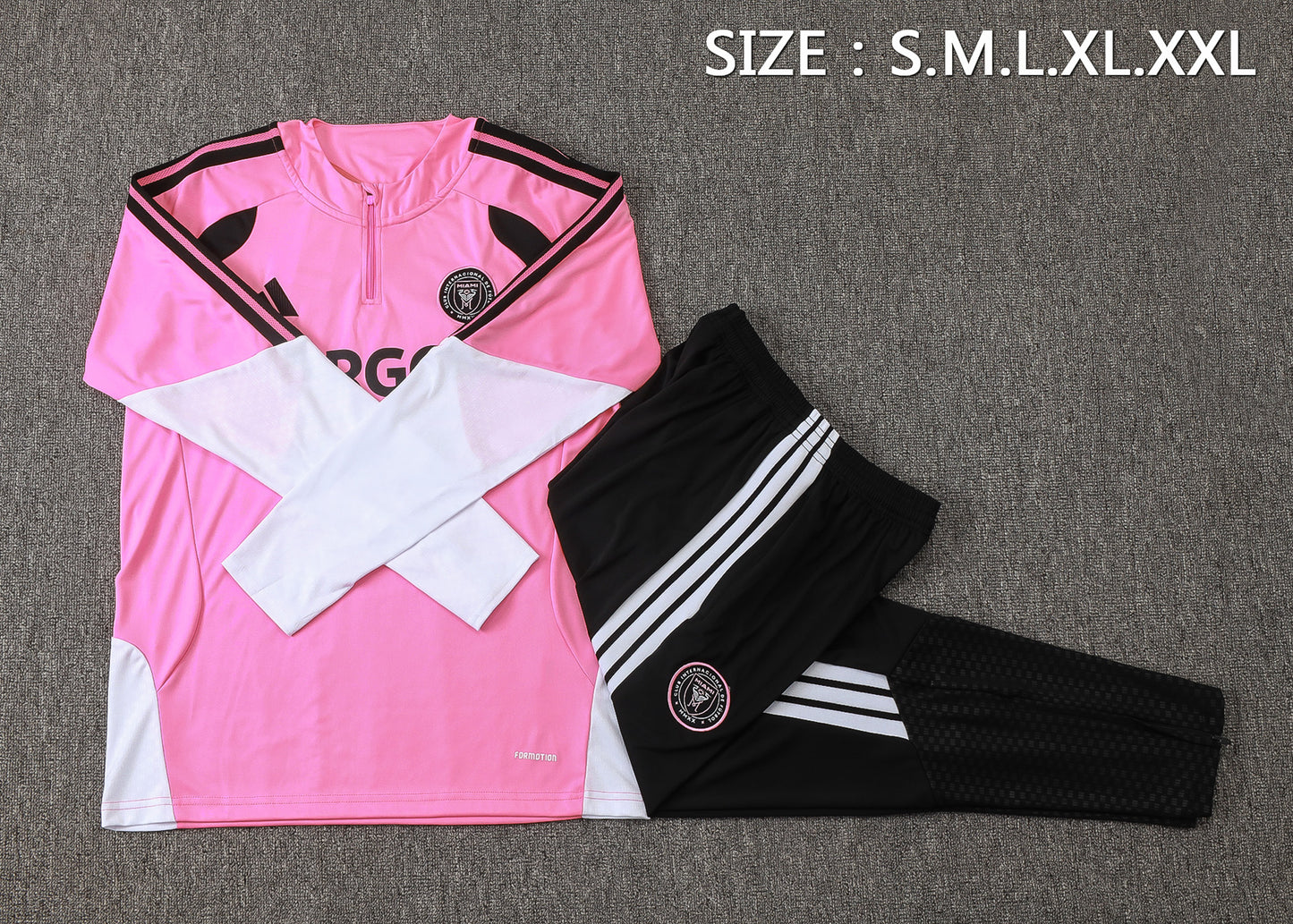 Inter Miami 1/4 Zip Tracksuit Set - Home