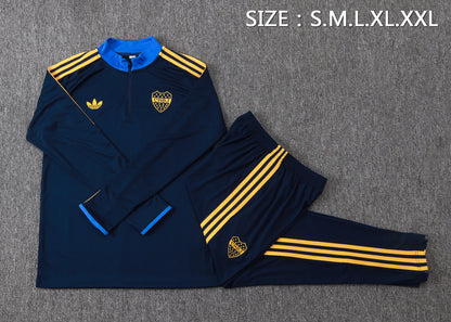 Boca Juniors 1/4 Zip Tracksuit Set - Classic Home