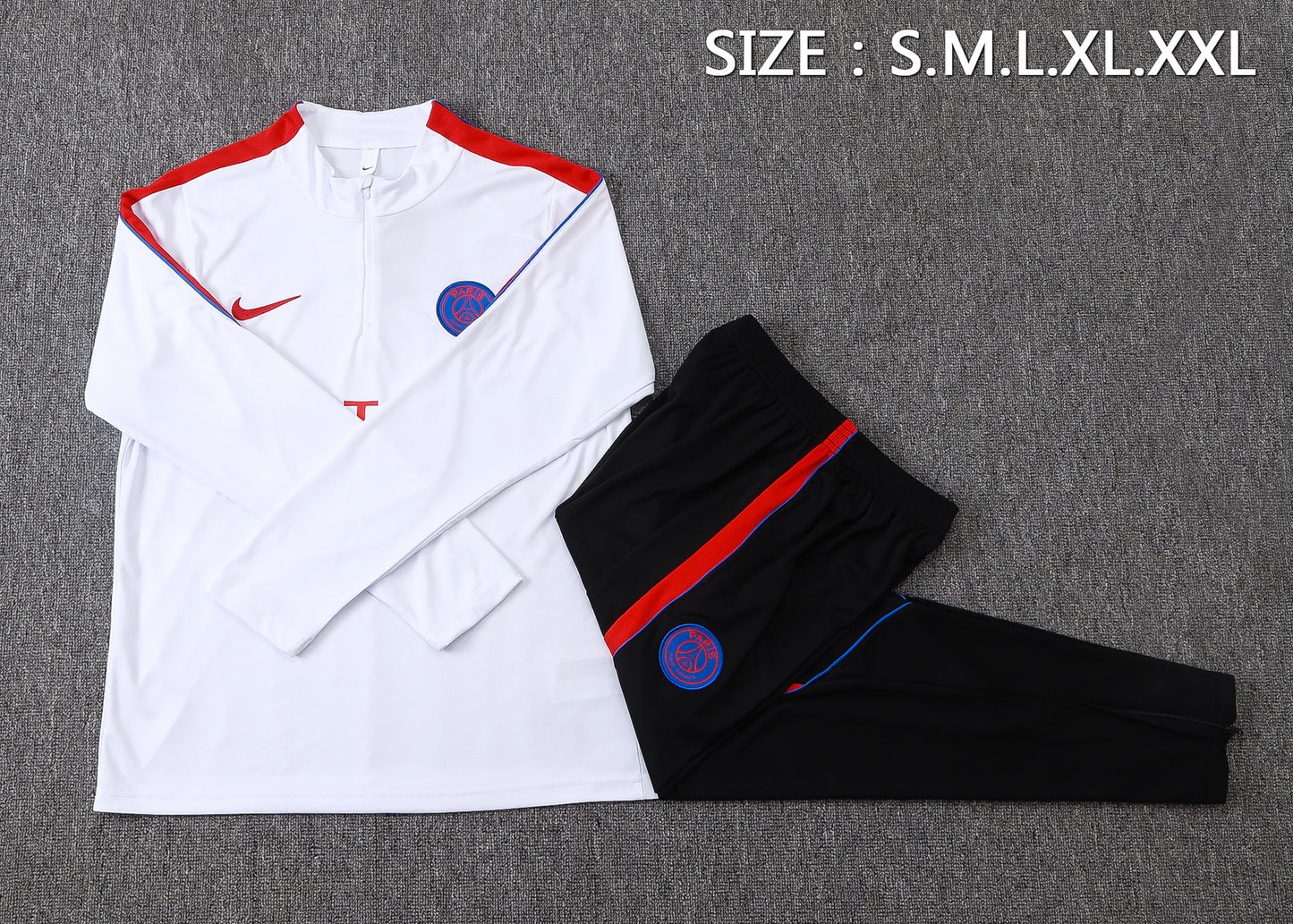 PSG 1/4 Zip Tracksuit Set - Parisian