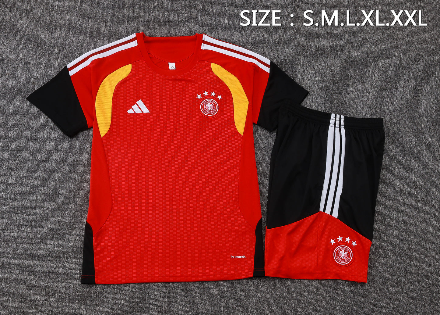 Germany Training Kit  - Red/Yellow/Black