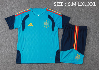 Spain Training Kit  - Light Blue/Navy