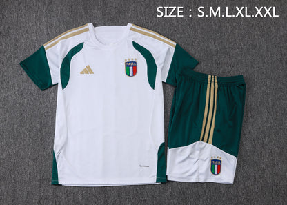 Italy Training Kit  - White/Green