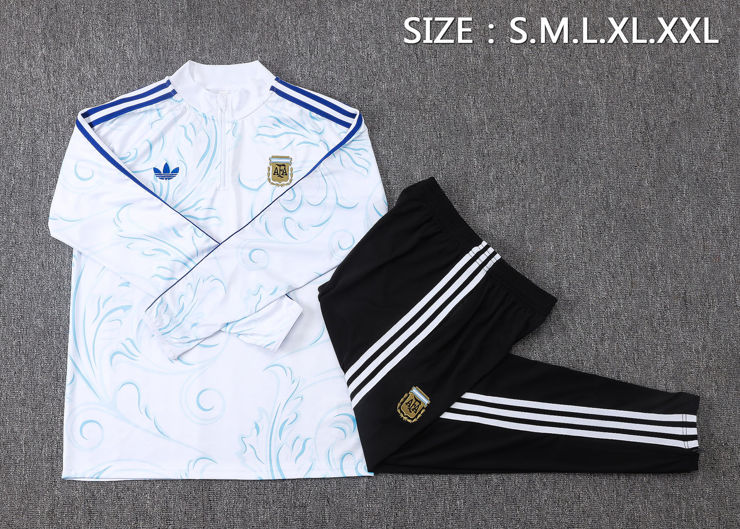 Argentina 1/4 Zip Tracksuit Set - Classic
