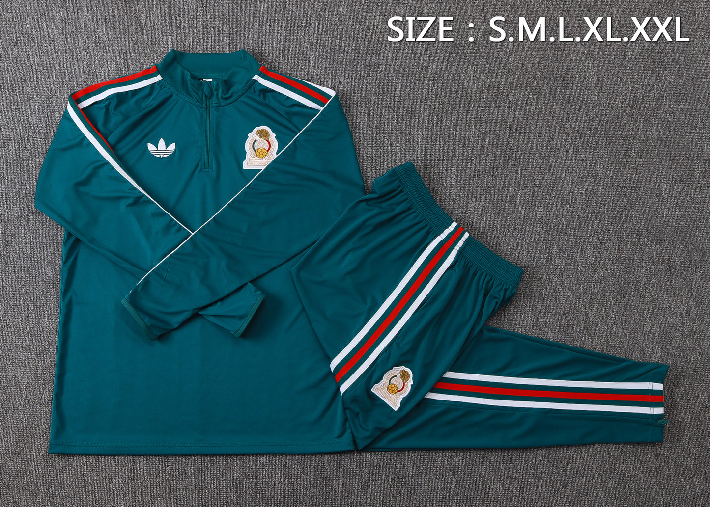 Mexico 1/4 Zip Tracksuit Set - Classic Home