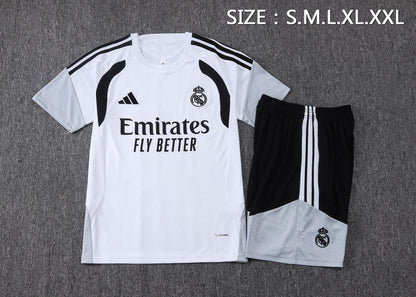 Real Madrid Training Kit  - White/Black/Grey