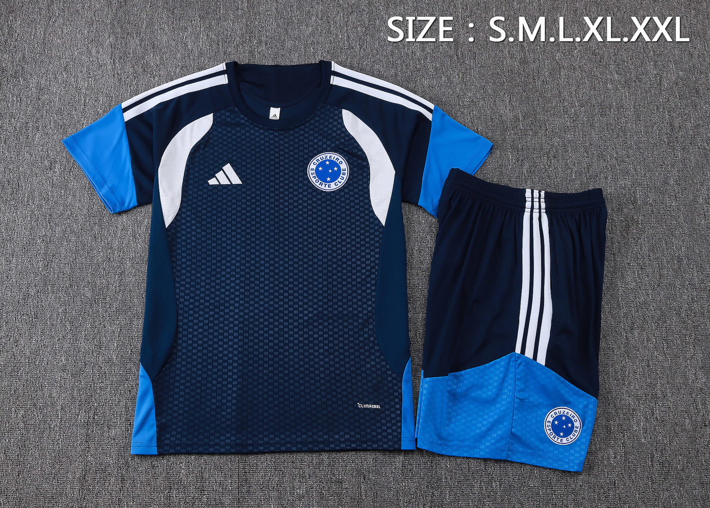 Cruzeiro Training Kit  - Navy/Blue