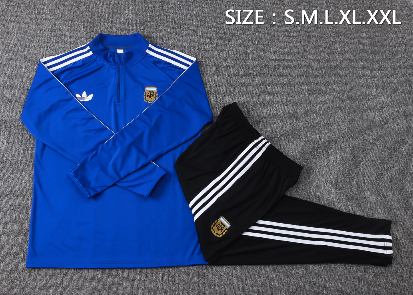 Argentina 1/4 Zip Tracksuit Set - Classic Away