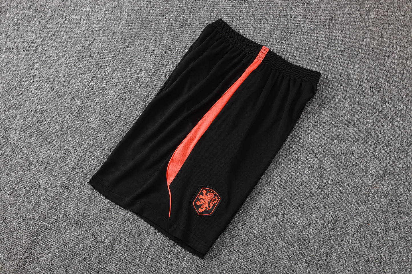 Netherlands Training Kit  - Black/Orange