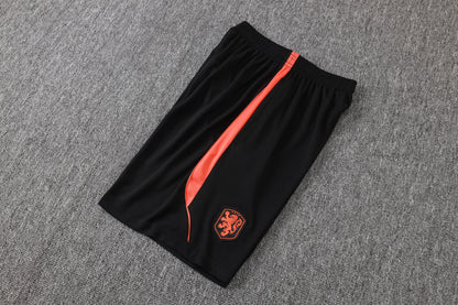 Netherlands Training Kit  - Black/Orange