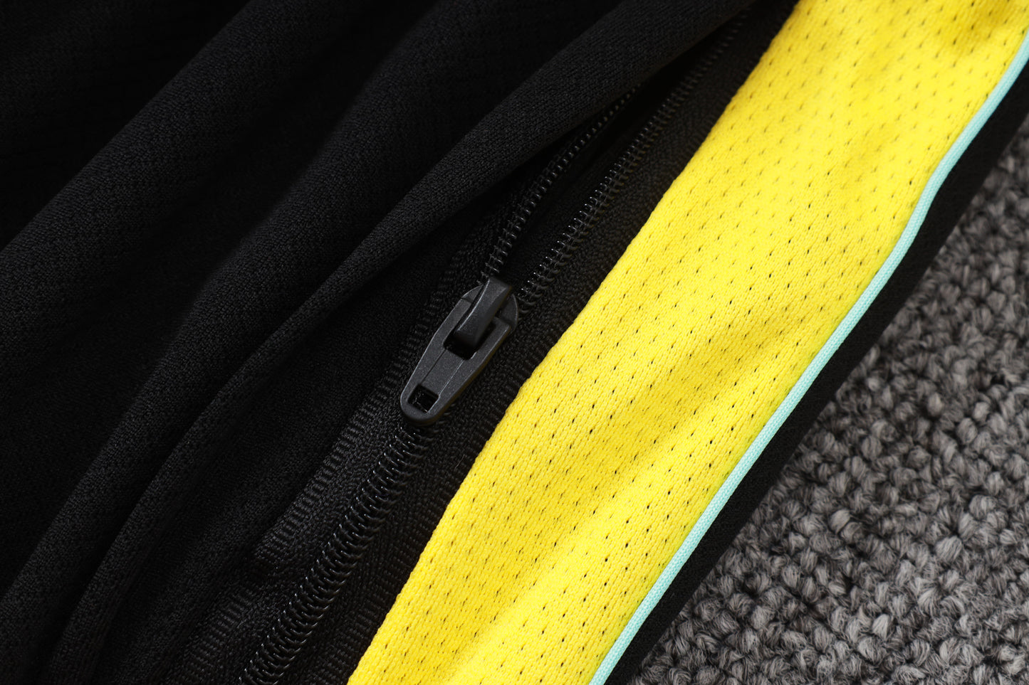 Brazil Sleeveless Training Kit - Black/Yellow Jordan