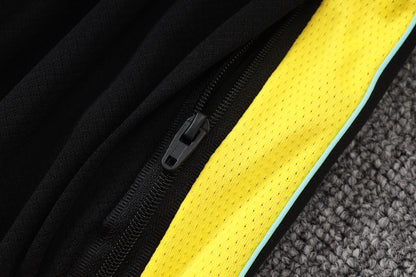 Brazil Sleeveless Training Kit - Black/Yellow Jordan