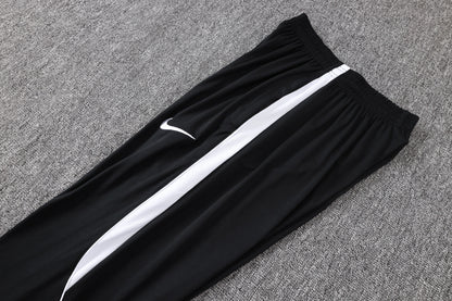 PSG 1/4 Zip Tracksuit Set - White/Black