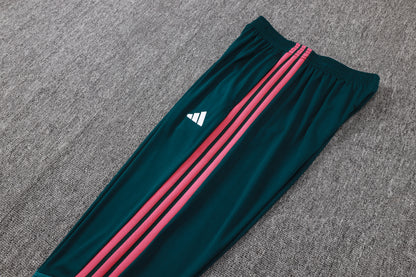 Real Madrid 1/4 Zip Tracksuit Set - Away