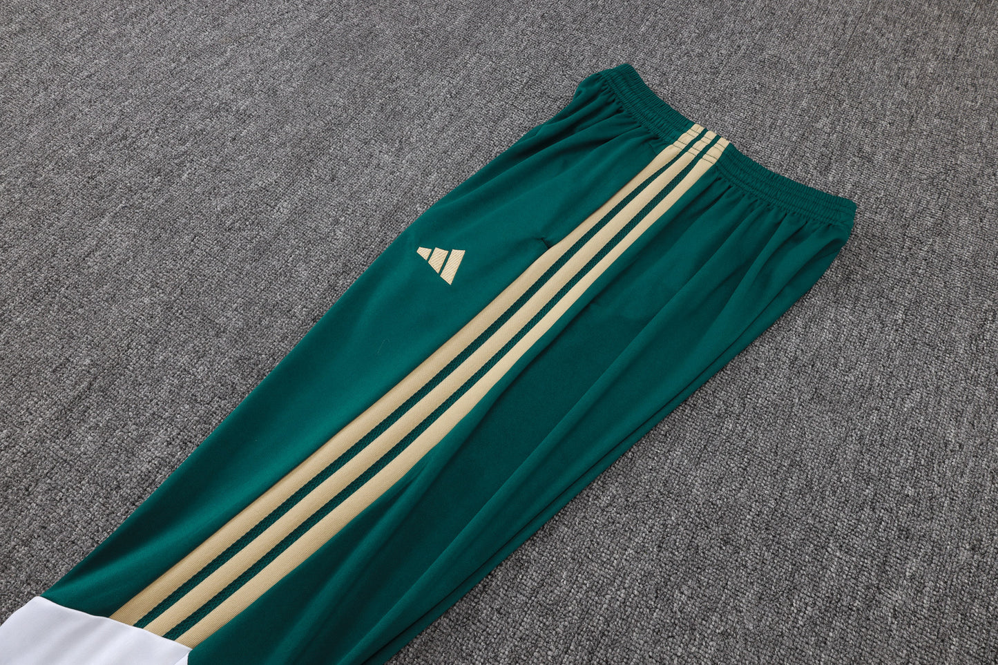 Italy 1/4 Zip Tracksuit Set - Green/White