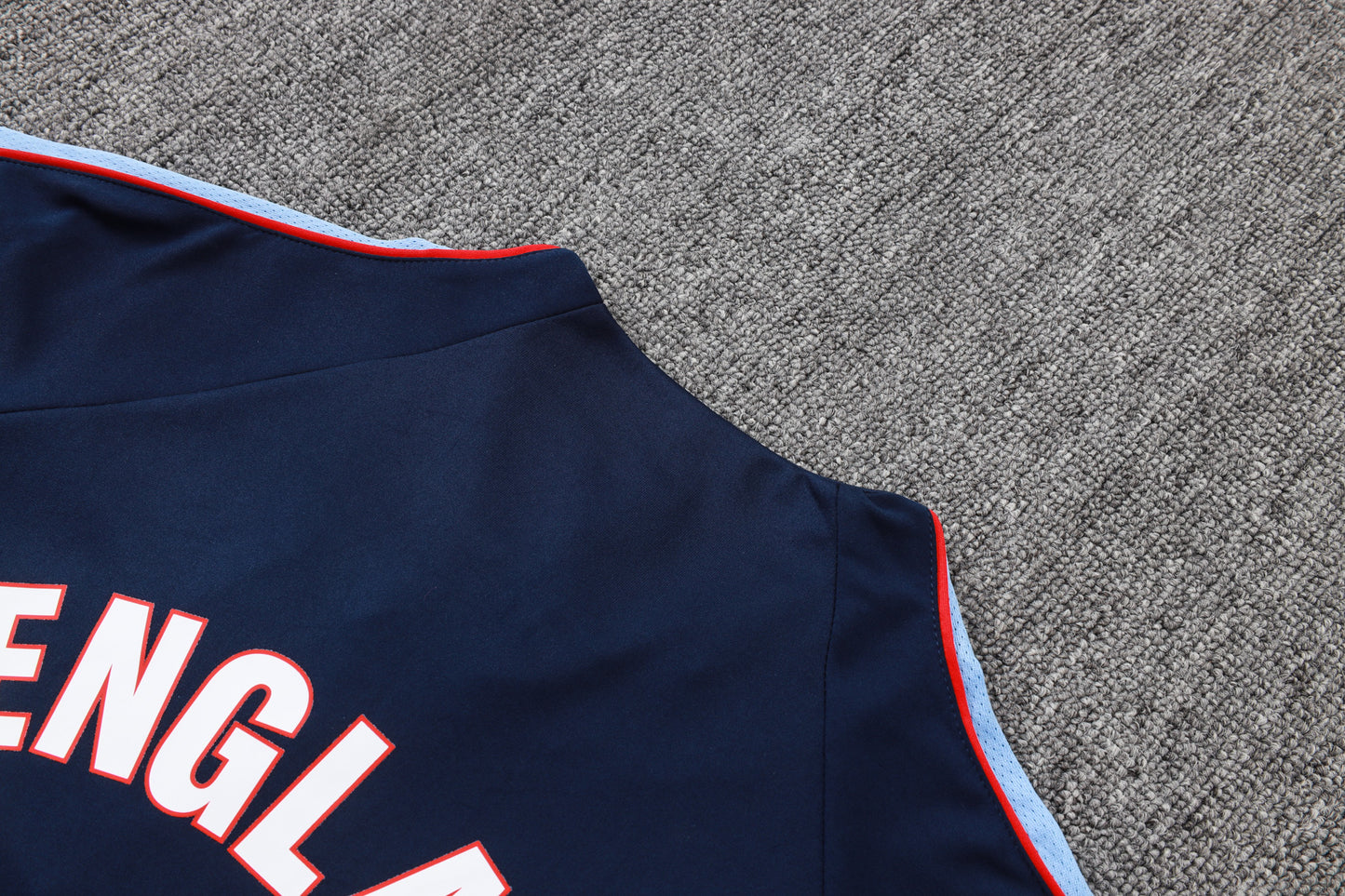 England 1/4 Zip Tracksuit Set - Navy