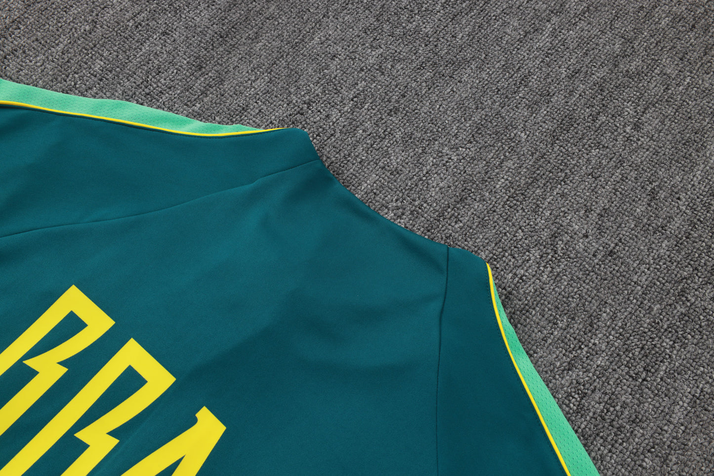 Brazil 1/4 Zip Tracksuit Set - Teal/Green