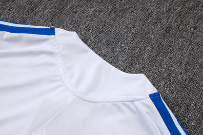 Juventus 1/4 Zip Tracksuit Set - White/Blue