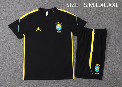 Brazil Training Kit  - Black/Yellow Jordan