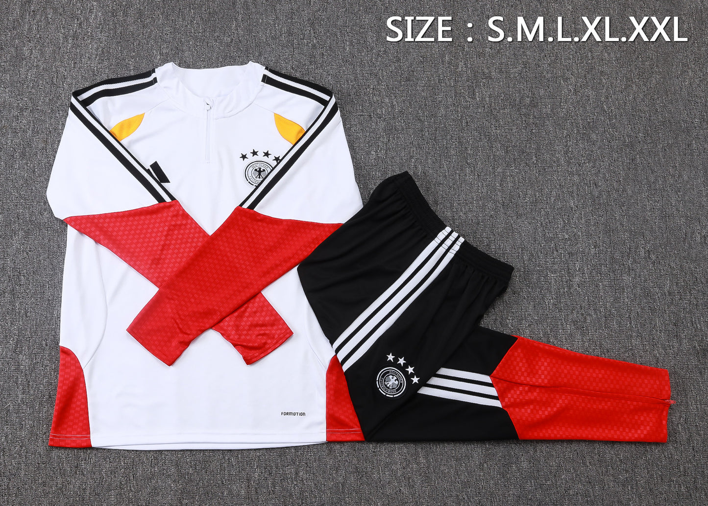 Germany 1/4 Zip Tracksuit Set - Home