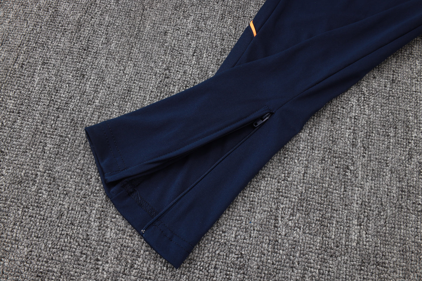 France 1/4 Zip Tracksuit Set - White/Navy