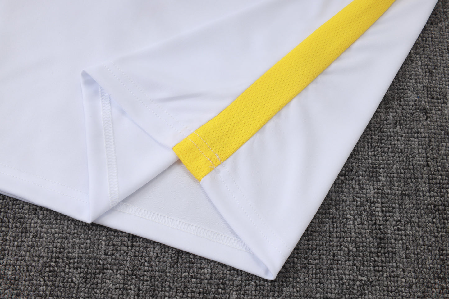 Brazil 1/4 Zip Tracksuit Set - White/Yellow/Black Jordan