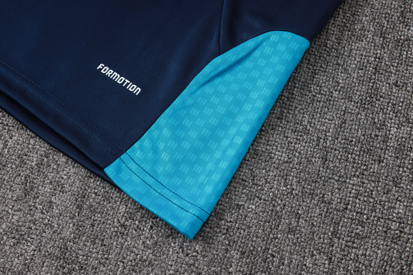 Spain 1/4 Zip Tracksuit Set - Navy/Light Blue
