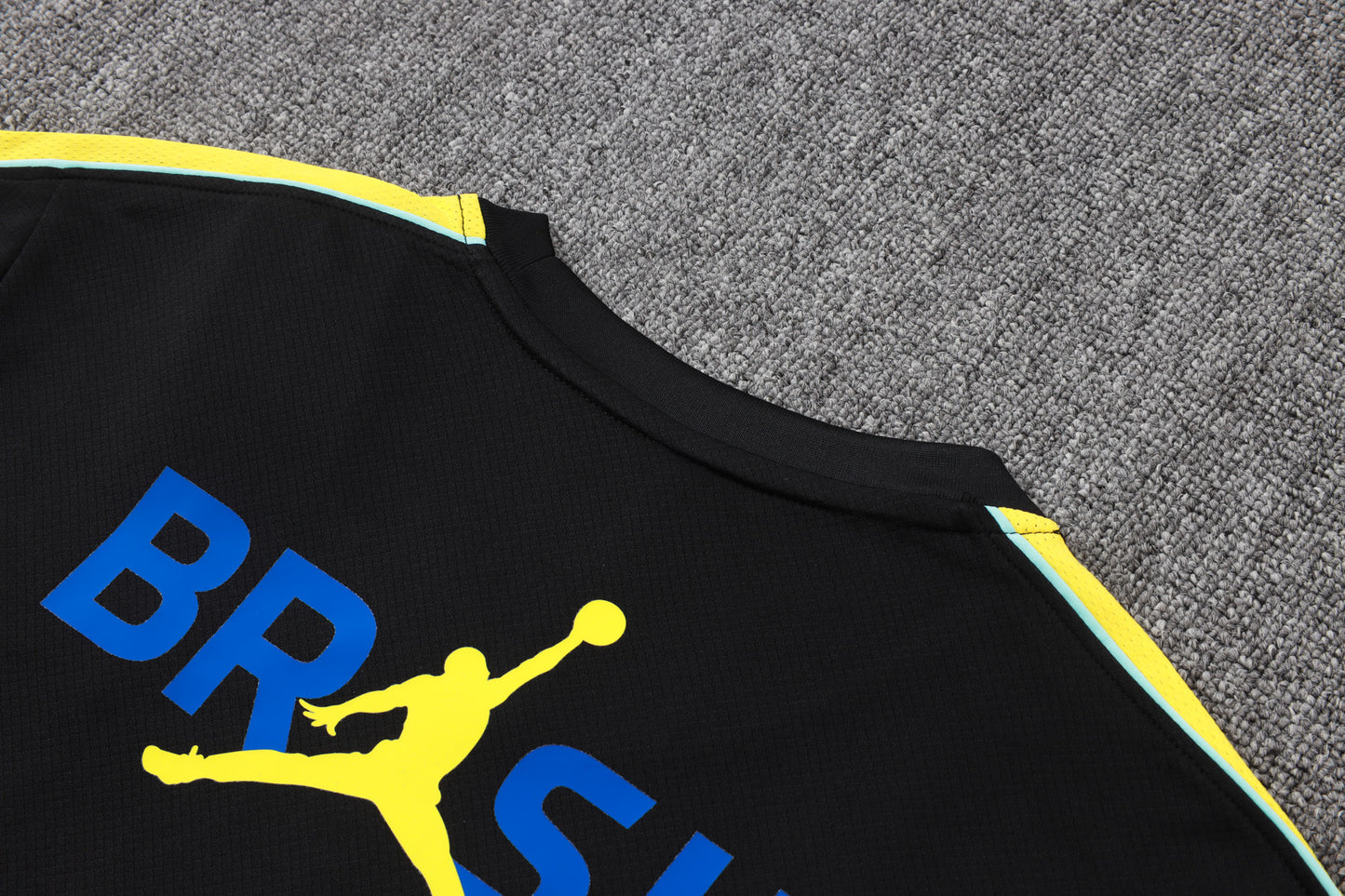 Brazil Training Kit  - Black/Yellow Jordan