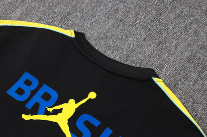 Brazil Training Kit  - Black/Yellow Jordan