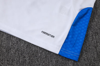 Juventus 1/4 Zip Tracksuit Set - White/Blue