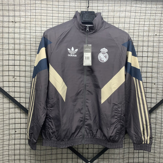 Real Madrid Retro Windbreaker - Third