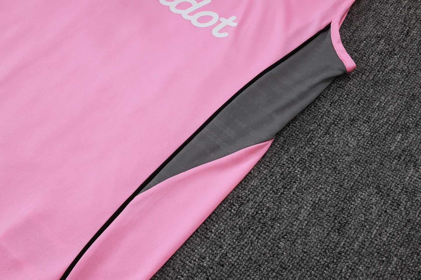 Inter Miami Sleeveless Training Kit - Pink/Grey/Black