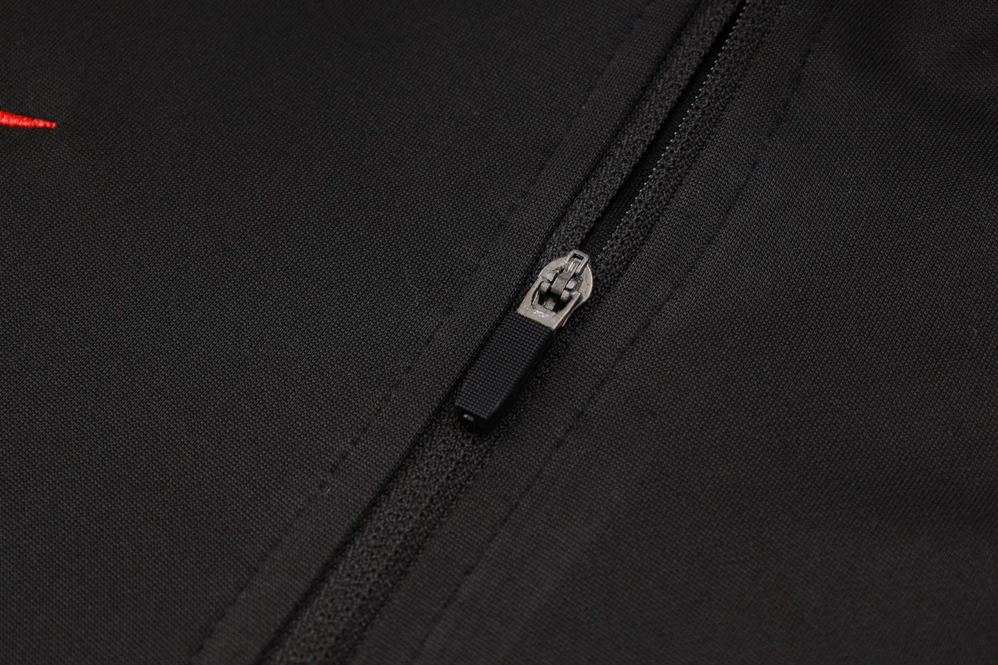 Portugal 1/4 Zip Tracksuit Set Black/Red