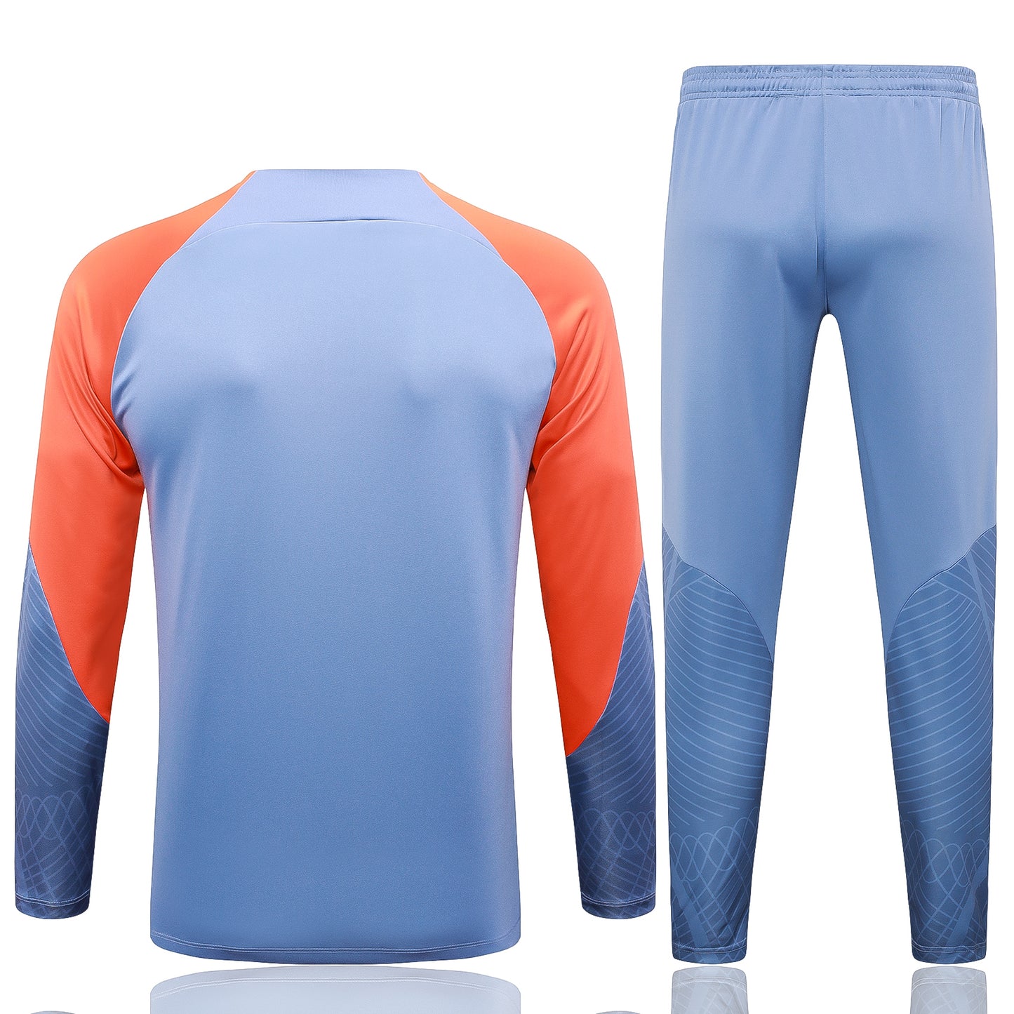 Inter Milan 1/4 Zip Tracksuit Set Baby-Blue/Sienna