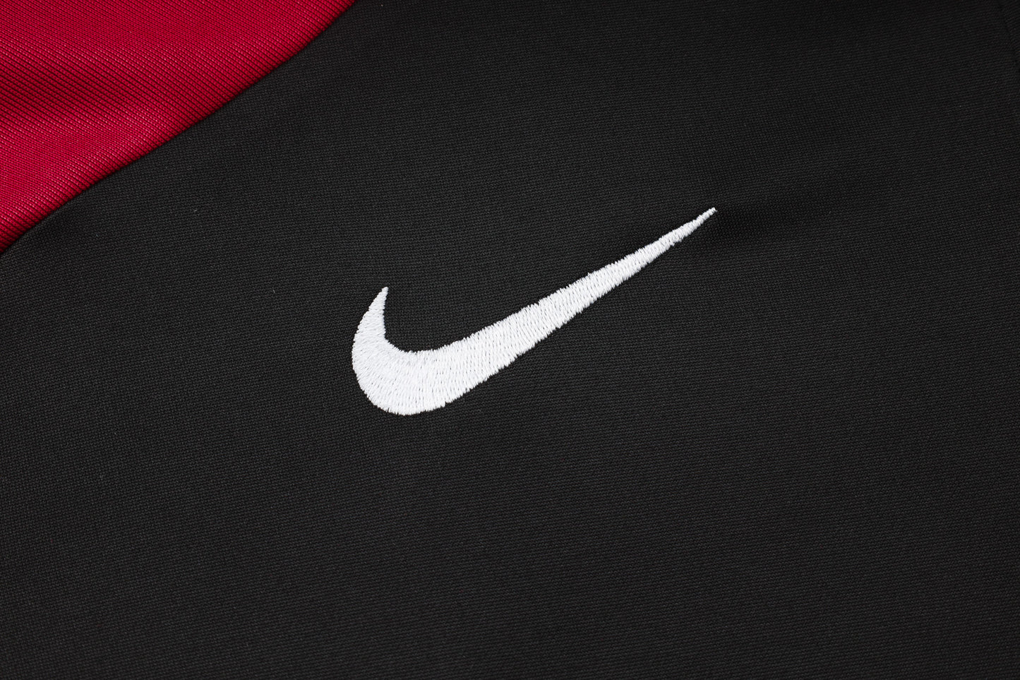 PSG 1/4 Zip Tracksuit Set Black/Red