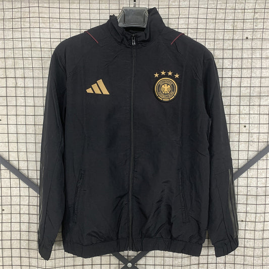 Germany Windbreaker - Black/Gold